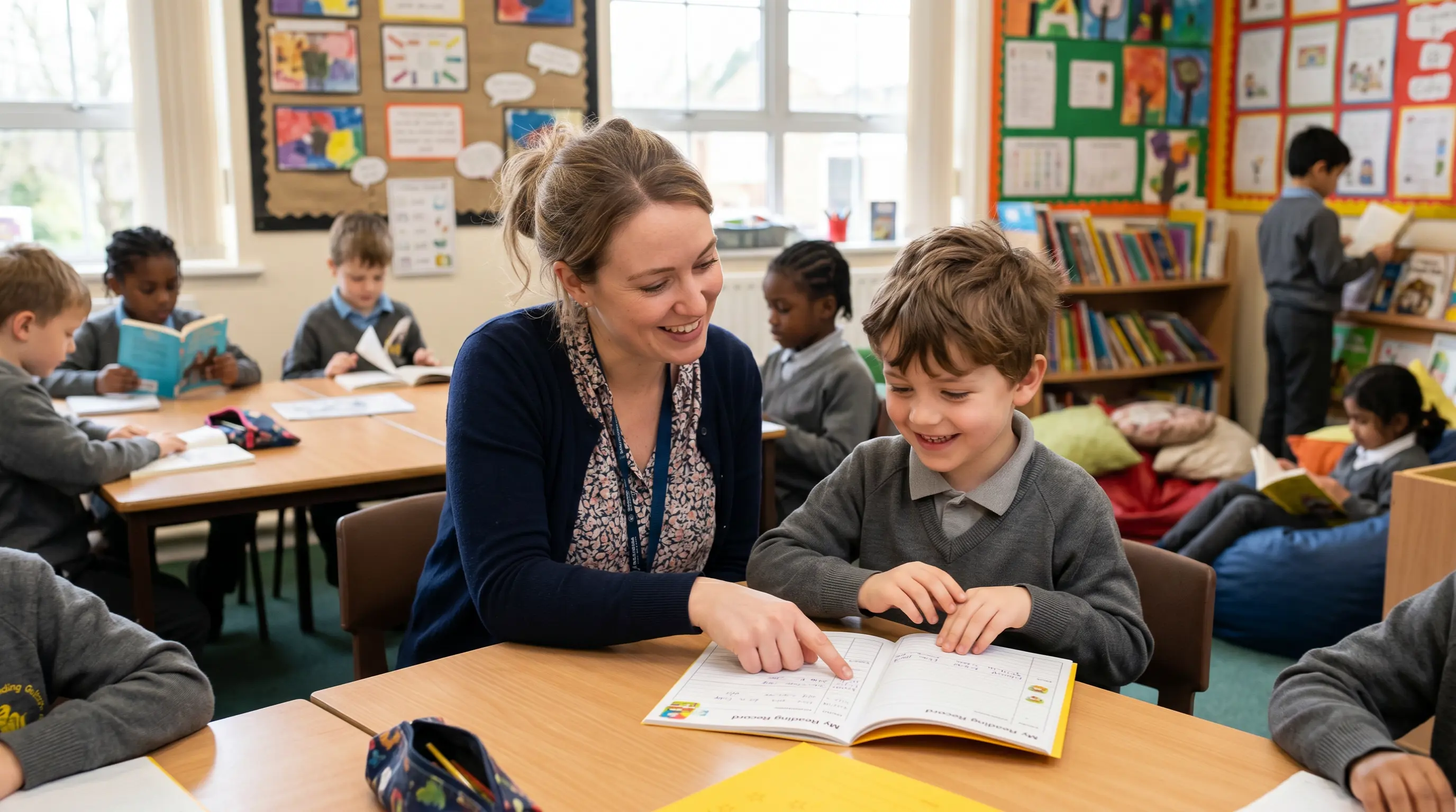 Teacher and student reading records