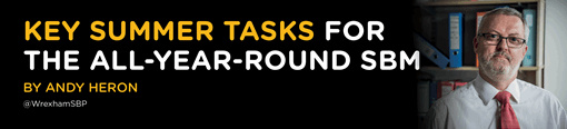 Key summer tasks for the all-year-round SBM by Andy Heron