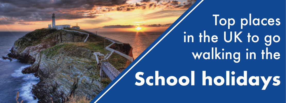 Top places in the UK to go walking in the school holidays