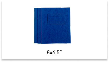8x6.5"