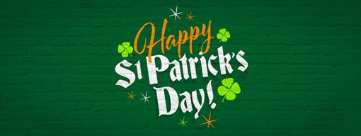St Patrick’s Day Crafts: Happy St Patrick's day banner