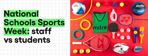 National School Sports Week: staff vs students