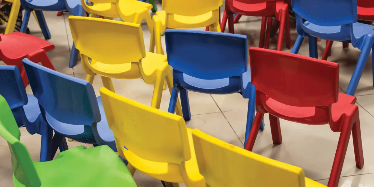 school chairs