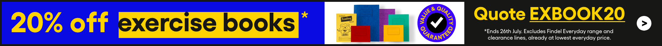 1440x100 20% Exercise Books - Sitewide.png