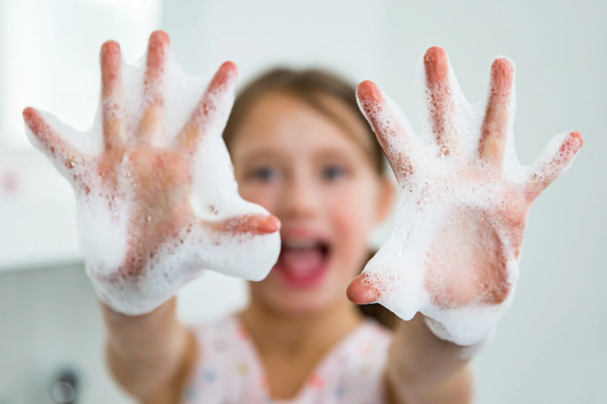 Childrens activities to aid hand washing