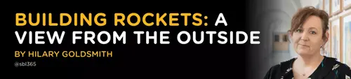 building rockets a view from the outside by hilary goldsmith